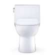 Toto(R) Redington(Tm) 1G(R) One-Piece Elongated 1.0 Gpf Washlet(R)+ And Auto Flush Ready Universal Height Toilet With Cefiontect(R) And Ss234 Softclose(R) Seat, Cotton White - MS672234CUFG#01