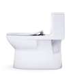 Toto(R) Redington(Tm) 1G(R) One-Piece Elongated 1.0 Gpf Washlet(R)+ And Auto Flush Ready Universal Height Toilet With Cefiontect(R) And Ss234 Softclose(R) Seat, Cotton White - MS672234CUFG#01
