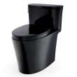 Toto(R) Aurora(Tm) One-Piece Elongated 1.28 Gpf Washlet(R)+ And Auto Flush Ready Universal Height Toilet With Ss124 Softclose(R) Seat, Ebony - MS686124CEF#51