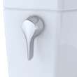 Toto(R) Drake(R) Transitional Two-Piece Elongated 1.28 Gpf Universal Height Tornado Flush(R) Toilet With Cefiontect(R) And Softclose(R) Seat, Washlet(R)+ Ready, Cotton White - MS786124CEFG#01