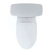 Toto(R) Drake(R) Transitional Two-Piece Elongated 1.28 Gpf Universal Height Tornado Flush (R) Toilet With 10 Inch Rough-In, Cefiontect(R), And Softclose(R) Seat, Washlet(R)+ Ready, Cotton White - MS786124CEFG.10#01