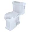 Toto(R) Promenade(R) Ii One-Piece Elongated 1.28 Gpf Universal Height Toilet With Cefiontect And Right-Hand Trip Lever, Cotton White - MS814224CEFRG#01