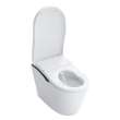 Toto(R) Neorest(R) Ls Dual Flush 1.0 Or 0.8 Gf Integrated Bidet Toilet, Cotton White With Black Trim - MS8732CUMFG#01B