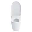 Toto(R) Neorest(R) Ls Dual Flush 1.0 Or 0.8 Gf Integrated Bidet Toilet, Cotton White With Nickel Trim - MS8732CUMFG#01N