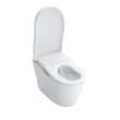 Toto(R) Neorest(R) Ls Dual Flush 1.0 Or 0.8 Gf Integrated Bidet Toilet, Cotton White With Nickel Trim - MS8732CUMFG#01N