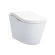 Toto(R) Neorest(R) Ls Dual Flush 1.0 Or 0.8 Gf Integrated Bidet Toilet, Cotton White With Nickel Trim - MS8732CUMFG#01N
