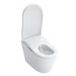 Toto(R) Neorest(R) Ls Dual Flush 1.0 Or 0.8 Gf Integrated Bidet Toilet, Cotton White With Silver Trim - MS8732CUMFG#01S