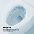 Toto(R) Neorest(R) Ls Dual Flush 1.0 Or 0.8 Gf Integrated Bidet Toilet, Matte White - MS8732CUMFG#MW