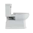 Toto(R) Soirée(R) One Piece Elongated 1.28 Gpf Universal Height Skirted Toilet With Cefiontect, Cotton White - MS964124CEFG#01
