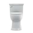Toto(R) Soirée(R) One Piece Elongated 1.28 Gpf Universal Height Skirted Toilet With Cefiontect, Cotton White - MS964124CEFG#01