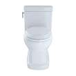 Toto(R) Eco Guinevere(R) Elongated 1.28 Gpf Universal Height Skirted Toilet With Cefiontect(Tm)