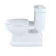 Toto(R) Eco Guinevere(R) Elongated 1.28 Gpf Universal Height Skirted Toilet With Cefiontect(Tm)