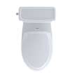 Toto(R) Eco Guinevere(R) Elongated 1.28 Gpf Universal Height Skirted Toilet With Cefiontect(Tm)