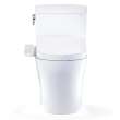 Toto(R) Washlet(R)+ Aquia Iv(R) Cube Two-Piece Elongated Dual Flush 1.28 And 0.9 Gpf Toilet With S2 Bidet Seat, Cotton White - MW4363346CEMFGN#01