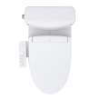 Toto(R) Washlet(R)+ Aquia Iv(R) Cube Two-Piece Elongated Dual Flush 1.28 And 0.9 Gpf Toilet With S2 Bidet Seat, Cotton White - MW4363346CEMFGN#01