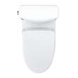 Toto(R) Washlet(R)+ Aquia Iv(R) Cube Two-Piece Elongated Dual Flush 1.28 And 0.9 Gpf Toilet With Auto Flush S7 Contemporary Bidet Seat, Cotton White - MW4364726CEMFGNA#01