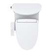 Toto(R) Washlet(R)+ Nexus(R) Two-Piece Elongated 1.28 Gpf Toilet With S2 Bidet Seat, Cotton White - MW4423346CEFG#01