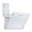 Toto(R) Washlet(R)+ Nexus(R) Two-Piece Elongated 1.28 Gpf Toilet With S7 Contemporary Bidet Seat, Cotton White - MW4424726CEFG#01