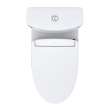 Toto(R) Washlet+(R) Aquia Iv Two-Piece Elongated Dual Flush 1.28 And 0.9 Gpf Toilet And Washlet S5 Bidet Seat, Cotton White - MW4463446CEMGN#01