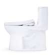 Toto(R) Ultramax(R) Washlet(R)+ S7A One-Piece Elongated 1.6 Gpf Universal Height Toilet With Cefiontect(R), Cotton White - MW6084736CSFG#01