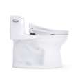 Toto(R) Ultramax(R) Low Profile Washlet(R)+ S2 One-Piece Elongated 1.28 Gpf Universal Height Toilet With Cefiontect(R), Cotton White - MW6183346CEFG#01