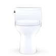 Toto(R) Ultramax(R) Low Profile Washlet(R)+ S5 One-Piece Elongated 1.28 Gpf Universal Height Toilet With Cefiontect(R), Cotton White - MW6183446CEFG#01