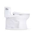 Toto(R) Ultramax(R) Low Profile Washlet(R)+ S7A One-Piece Elongated 1.28 Gpf Universal Height Toilet With Cefiontect(R), Cotton White - MW6184736CEFG#01