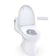Toto(R) Ultramax(R) Low Profile Washlet(R)+ S7A One-Piece Elongated 1.28 Gpf Universal Height Toilet With Cefiontect(R), Cotton White - MW6184736CEFG#01