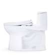 Toto(R) Ultramax(R) Low Profile Washlet(R)+ S7A One-Piece Elongated 1.28 Gpf Universal Height Toilet With Cefiontect(R), Cotton White - MW6184736CEFG#01