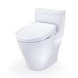 Toto(R) Washlet+(R) Legato One-Piece Elongated 1.28 Gpf Toilet And Washlet S2 Bidet Seat, Cotton White - MW6243346CEFG#01