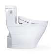 Toto(R) Washlet+(R) Legato One-Piece Elongated 1.28 Gpf Toilet And Washlet S5 Bidet Seat, Cotton White - MW6243446CEFG#01