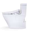 Toto(R) Washlet+(R) Legato One-Piece Elongated 1.28 Gpf Toilet And Washlet S5 Bidet Seat, Cotton White - MW6243446CEFG#01