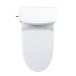 Toto(R) Washlet(R)+ Legato(R) One-Piece Elongated 1.28 Gpf Toilet With Auto Flush S7A Contemporary Bidet Seat, Cotton White - MW6244736CEFGA#01