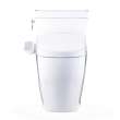 Toto(R) Washlet+(R) Aimes One-Piece Elongated 1.28 Gpf Toilet And Washlet S2 Bidet Seat, Cotton White - MW6263346CEFG#01