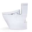 Toto(R) Washlet+(R) Aimes One-Piece Elongated 1.28 Gpf Toilet And Washlet S2 Bidet Seat, Cotton White - MW6263346CEFG#01