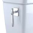 Toto(R) Washlet(R)+ Aimes(R) One-Piece Elongated 1.28 Gpf Toilet With Auto Flush S7 Contemporary Bidet Seat, Cotton White - MW6264726CEFGA#01
