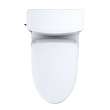 Toto(R) Washlet(R)+ Aimes(R) One-Piece Elongated 1.28 Gpf Toilet With Auto Flush S7A Contemporary Bidet Seat, Cotton White - MW6264736CEFGA#01