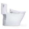 Toto(R) Washlet(R)+ Nexus(R) One-Piece Elongated 1.28 Gpf Toilet And Washlet S2 Bidet Seat, Cotton White - MW6423346CEFG#01