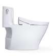 Toto(R) Washlet(R)+ Nexus(R) One-Piece Elongated 1.28 Gpf Toilet And Washlet S5 Bidet Seat, Cotton White - MW6423446CEFG#01