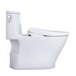 Toto(R) Washlet(R)+ Nexus(R) 1G(R) One-Piece Elongated 1.0 Gpf Toilet With S7 Contemporary Bidet Seat, Cotton White - MW6424726CUFG#01