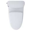 Toto(R) Washlet(R)+ Nexus(R) 1G(R) One-Piece Elongated 1.0 Gpf Toilet With Auto Flush S7A Contemporary Bidet Seat, Cotton White - MW6424736CUFGA#01
