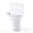 Toto(R) Washlet(R)+ Aquia(R) Iv One-Piece Elongated Dual Flush 1.28 And 0.9 Gpf Toilet And Washlet S2 Bidet Seat, Cotton White - MW6463346CEMFGN#01