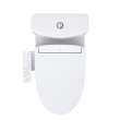 Toto(R) Washlet(R)+ Aquia(R) Iv One-Piece Elongated Dual Flush 1.28 And 0.9 Gpf Toilet And Washlet S2 Bidet Seat, Cotton White - MW6463346CEMFGN#01