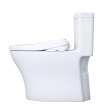 Toto(R) Washlet(R)+ Aquia(R) Iv One-Piece Elongated Dual Flush 1.28 And 0.9 Gpf Toilet With S7 Contemporary Electric Bidet Seat, Cotton White - MW6464726CEMFGN#01