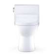 Toto(R) Redington(Tm) Washlet(R)+ S5 One-Piece Elongated 1.28 Gpf Universal Height Toilet With Cefiontect(R), Cotton White - MW6723446CEFG#01