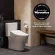 Toto(R) Redington(Tm) 1G(R) Washlet(R)+ S5 One-Piece Elongated 1.0 Gpf Universal Height Toilet With Cefiontect(R), Cotton White - MW6723446CUFG#01