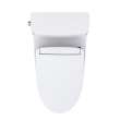 Toto(R) Redington(Tm) 1G(R) Washlet(R)+ S5 One-Piece Elongated 1.0 Gpf Universal Height Toilet With Cefiontect(R), Cotton White - MW6723446CUFG#01