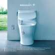 Toto(R) Redington(Tm) 1G(R) Washlet(R)+ S7 One-Piece Elongated 1.0 Gpf Auto Flush Universal Height Toilet With Cefiontect(R), Cotton White - MW6724726CUFGA#01