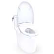 Toto(R) Aurora(Tm) 1G(R) Washlet(R)+ S2 One-Piece Elongated 1.0 Gpf Universal Height Toilet With Cefiontect(R), Cotton White - MW6863346CUFG#01
