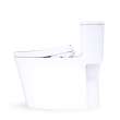 Toto(R) Aurora(Tm) 1G(R) Washlet(R)+ S7A One-Piece Elongated 1.0 Gpf Auto Flush Universal Height Toilet With Cefiontect(R), Cotton White - MW6864736CUFGA#01